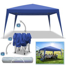 Load image into Gallery viewer, STRONG CAMEL 10'x10'/13' EZ POP UP Folding Party Tent Gazebo Cater Canopy with Carry Bag