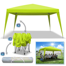 Load image into Gallery viewer, STRONG CAMEL 10'x10'/13' EZ POP UP Folding Party Tent Gazebo Cater Canopy with Carry Bag