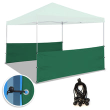 Load image into Gallery viewer, 10x3'Half Walls Two Half Sidewalls for Pop Up Tent Gazebo Shelter w/Ball bungees