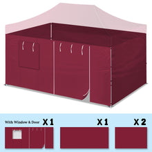 Load image into Gallery viewer, 14.8x6.54' Sidewall ONLY with Zipper Door For 10'x15' Pop Up Canopy Party Tent