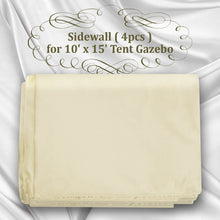 Load image into Gallery viewer, 14.8x6.54' Sidewall ONLY with Zipper Door For 10'x15' Pop Up Canopy Party Tent