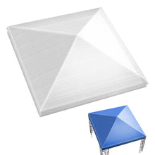 Load image into Gallery viewer, Outdoor Protective Cover for 10' x 10' Canopy Gazebo Pop Up Party Tent Transparent Waterproof Protect with Ropes and Metal Hooks