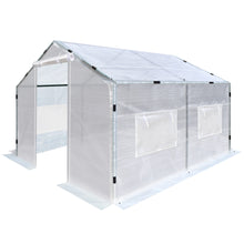 Load image into Gallery viewer, Portable Greenhouse 2 Velcro Roll-up Doors Large Walk-in Steel Heavy Duty Transparent PE Cover Gardening Plant Hot Outdoor House