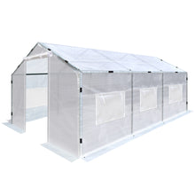 Load image into Gallery viewer, Portable Greenhouse 2 Velcro Roll-up Doors Large Walk-in Steel Heavy Duty Transparent PE Cover Gardening Plant Hot Outdoor House