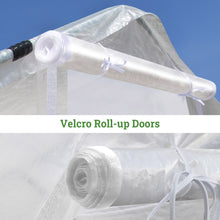 Load image into Gallery viewer, Portable Greenhouse 2 Velcro Roll-up Doors Large Walk-in Steel Heavy Duty Transparent PE Cover Gardening Plant Hot Outdoor House