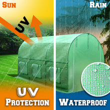 Load image into Gallery viewer, Portable 5 size  Large Walk In Green House for Outdoor Gardening