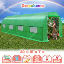 Load image into Gallery viewer, Portable 5 size  Large Walk In Green House for Outdoor Gardening