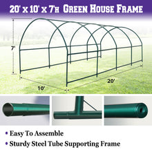 Load image into Gallery viewer, Multi-use Garden Steel Arch Rose Arbor Plant Climbing Outdoor Greenhouse Frame
