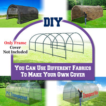 Load image into Gallery viewer, Multi-use Garden Steel Arch Rose Arbor Plant Climbing Outdoor Greenhouse Frame