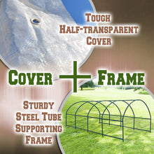 Load image into Gallery viewer, Outdoor Green House Walk in Garden Greenhouse Gazebo Plant House (20'X10'X7')