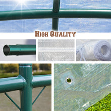 Load image into Gallery viewer, Outdoor Green House Walk in Garden Greenhouse Gazebo Plant House (20'X10'X7')