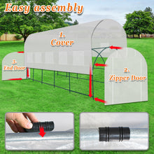 Load image into Gallery viewer, Large Greenhouse Walk-in Plants Garden Hot House w/Combined Cover