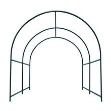 Load image into Gallery viewer, 8.2'x7'x7.2' Garden Support Frame Climbing Plant Arch Arbor for Flowers/Fruits/Vegetables