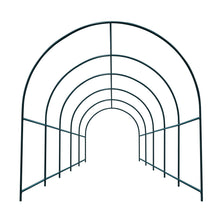 Load image into Gallery viewer, 16.4'x7'x7.2' Garden Support Frame Climbing Plant Arch Arbor for Flowers/Fruits/Vegetables