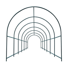 Load image into Gallery viewer, 19.6'x7'x7.2' Garden Support Frame Climbing Plant Arch Arbor for Flowers/Fruits/Vegetables