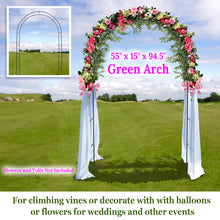 Load image into Gallery viewer, Iron Steel Arch Gate Garden for Climbing Plants Wedding Party