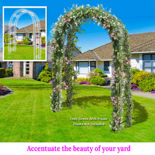 Load image into Gallery viewer, Iron Steel Arch Gate Garden for Climbing Plants Wedding Party