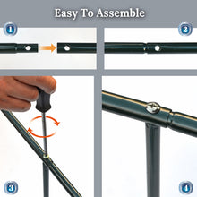 Load image into Gallery viewer, Iron Steel Arch Gate Garden for Climbing Plants Wedding Party