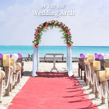 Load image into Gallery viewer, 7.9 ft Steel Arch Frame Trellis Arbor  Plant Climbing for Wedding