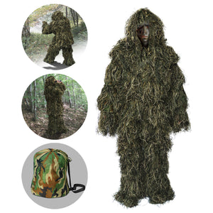 Camouflage Hunting Woodland Jungle Clothing Suit Set