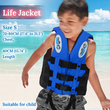 Load image into Gallery viewer, Swimming Boating Safety Buoyancy Aid Child Life Jacket with Whistle