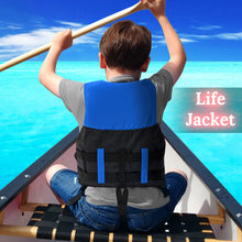 Load image into Gallery viewer, Swimming Boating Safety Buoyancy Aid Child Life Jacket with Whistle