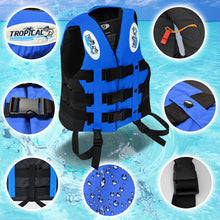 Load image into Gallery viewer, Swimming Boating Safety Buoyancy Aid Child Life Jacket with Whistle