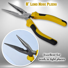 Load image into Gallery viewer, 3pc Insulation Set 6" Diagonal Cuttiing Nipper 7" Pincer 8" Nipper Cable Pliers