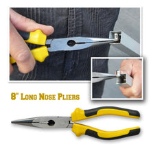 Load image into Gallery viewer, 3pc Insulation Set 6" Diagonal Cuttiing Nipper 7" Pincer 8" Nipper Cable Pliers