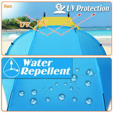 Load image into Gallery viewer, STRONG CAMEL 96x44x46"H Portable Outdoor Fishing Beach Camp Hiking Picnic Tent Shelter