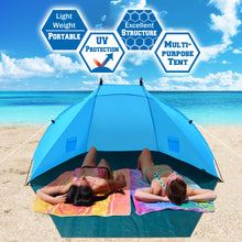 Load image into Gallery viewer, STRONG CAMEL PORTABLE POP UP CAMPING FISHING BEACH SUN SHADE SAND TENT
