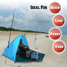 Load image into Gallery viewer, STRONG CAMEL PORTABLE POP UP CAMPING FISHING BEACH SUN SHADE SAND TENT