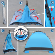 Load image into Gallery viewer, STRONG CAMEL 8'x8' Portable Instant Camping Tent Pop Up Beach Canopy Sunshade Shelter Outdoor
