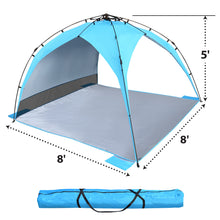 Load image into Gallery viewer, STRONG CAMEL 8'x8' Portable Instant Camping Tent Pop Up Beach Canopy Sunshade Shelter Outdoor