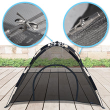Load image into Gallery viewer, Portable Pet Fun House Cat Dog Playpen Feline Funhouse Outdoor Mesh Tent Foldable Exercise Tent with Carry Bag