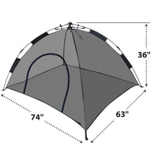 Load image into Gallery viewer, Portable Pet Fun House Cat Dog Playpen Feline Funhouse Outdoor Mesh Tent Foldable Exercise Tent with Carry Bag