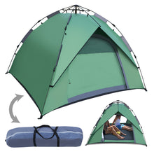 Load image into Gallery viewer, STRONG CAMEL 3-4 Person Family Hiking Camping Beach Tent with 2 Doors