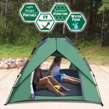 Load image into Gallery viewer, STRONG CAMEL 3-4 Person Family Hiking Camping Beach Tent with 2 Doors