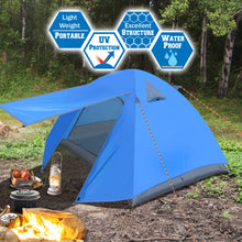 Load image into Gallery viewer, STRONG CAMEL 1-2 Person Double Layer Outdoor Waterproof Canopy Camping Hiking Backpacking Tent