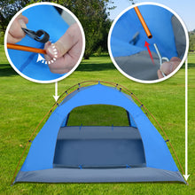 Load image into Gallery viewer, STRONG CAMEL 1-2 Person Double Layer Outdoor Waterproof Canopy Camping Hiking Backpacking Tent