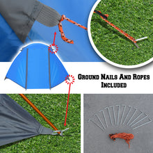 Load image into Gallery viewer, STRONG CAMEL 1-2 Person Double Layer Outdoor Waterproof Canopy Camping Hiking Backpacking Tent