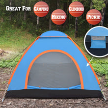 Load image into Gallery viewer, STRONG CAMEL Portable 2-3 Person pop up camping tent  for Backpacking Traveling with carry bag