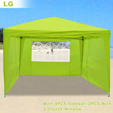 Load image into Gallery viewer, STRONG CAMEL 10'x10'/13' EZ POP UP Folding Party Tent Gazebo Cater Canopy with Carry Bag