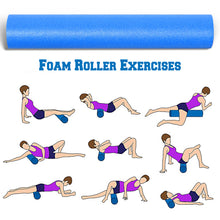 Load image into Gallery viewer, High Density Foam Extra Firm Roller for Muscle Massage Physical Therapy