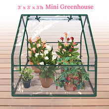 Load image into Gallery viewer, 3x3ft  Portable Mini Greenhouse Gardening Flower House Plants Yard