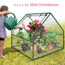 Load image into Gallery viewer, 3x3ft  Portable Mini Greenhouse Gardening Flower House Plants Yard