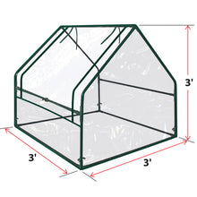 Load image into Gallery viewer, 3x3ft  Portable Mini Greenhouse Gardening Flower House Plants Yard