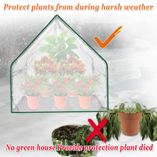 Load image into Gallery viewer, 3x3ft  PE Portable Mini Greenhouse Gardening Flower Plants Yard Hot House
