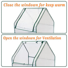 Load image into Gallery viewer, 3x3ft  PE Portable Mini Greenhouse Gardening Flower Plants Yard Hot House