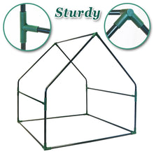 Load image into Gallery viewer, 3x3ft  PE Portable Mini Greenhouse Gardening Flower Plants Yard Hot House